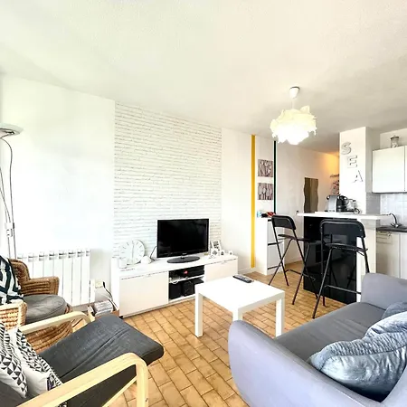 Apartmán En Bord De A Avec Loggia, Parking Prive Et Acces Direct A La - Fr-1-338-566 Sète